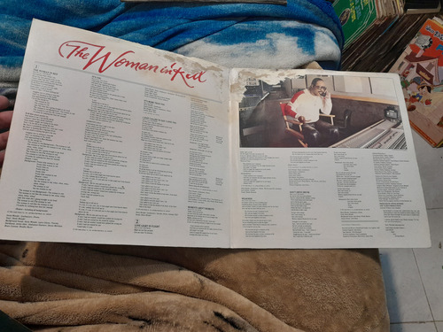 The Woman In Red Stevie Wonder En Formato Lp,acetato,vinyl (Usado)
