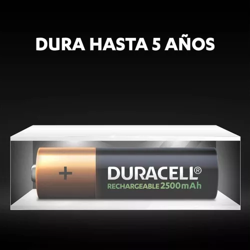 Pilas recargables Duracell Rechargeable AAA 900mAh 2 unidades