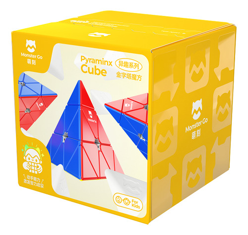 Cubo De Rubik Monster Go Pyraminx De Pirámide De Juguete