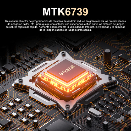 Teléfonos Inteligentes Android Baratos 4g A16 Max 6.58 En Ram4gb Y Rom64gb