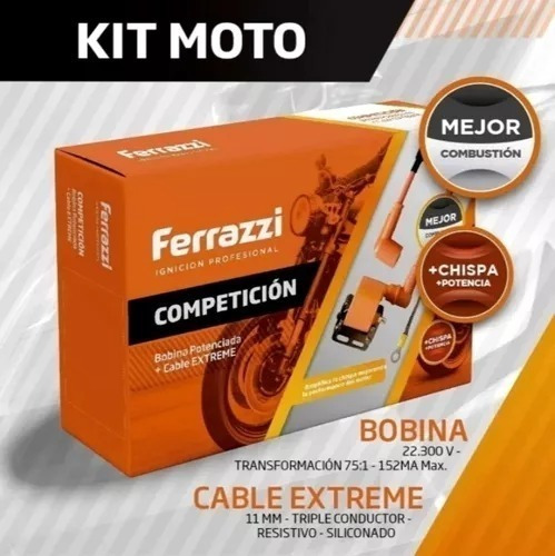 Kit Bobina 28000v + Cable Ferrazzi Extreme Yamaha Banshee