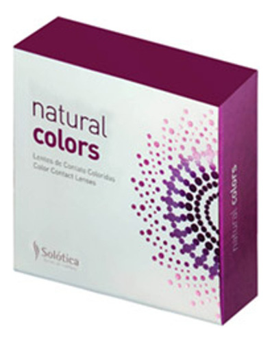 Lentes Contacto Color Solotica Natural Colors Nuevos Tonos