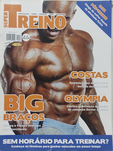 Revista Super Treino N 35 Big Braços 