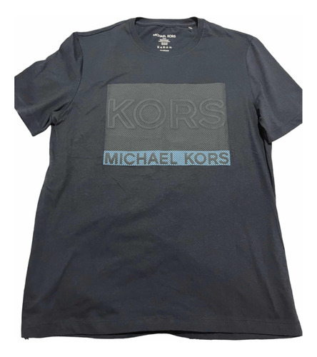 Playera Micheal Kors Azul Caballero Hombre Talla M