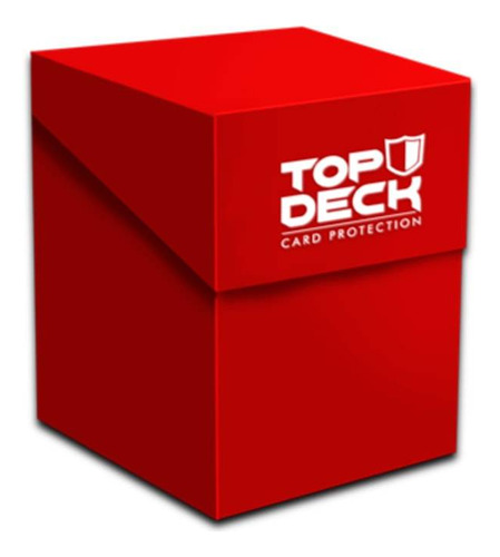 Deck Box Plastico Xl 120 Color Rojo