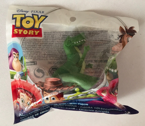 Mini Figura Rex Dinosaurio Toy Story Disney Mattel 2011 (Usado)