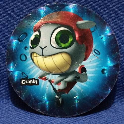 Tazos 2011 Funki Punky Extremo Ultra Prismatic #101 Cranky (Usado)