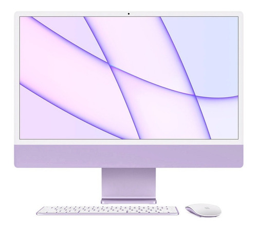 Apple iMac 23.5 Retina 4k M1 256gb 16gb Violeta Bajo Pedido