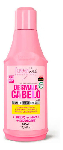 Kit Desmaia Cabelo Anti Frizz E Volume Forever Liss
