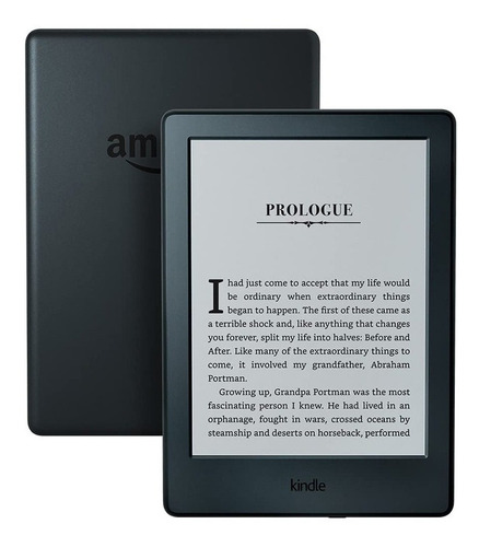 E-Reader Kindle 10 Gen 8GB negro con pantalla de 6" 167ppp