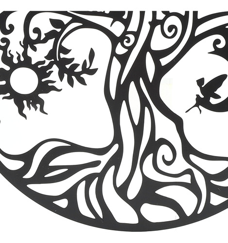 Escultura De Pared Con Forma De Árbol Con Forma De Vida, Red
