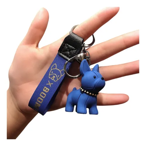 comprar Llavero Cachorro Bulldog Francés - Perro Raza Regalo Colores