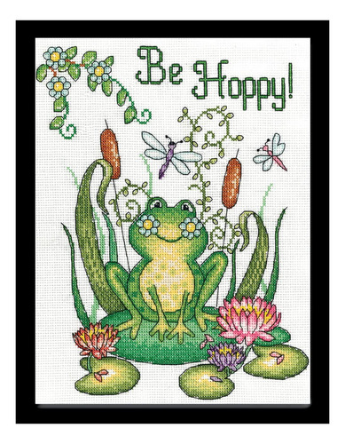 Tobin   Be Hoppy - Kit De Punto De Cruz  8 X 10 Pulgadas  14