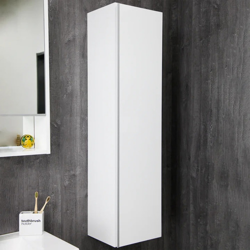 Mueble De Baño Tolva Colgante Organizador Blanco Laqueado Cu