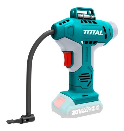 Imagen 4 de 6 de Inflador Inalámbrico De Mano 20v Total TACLI2001 150 psi sin batería ni cargador