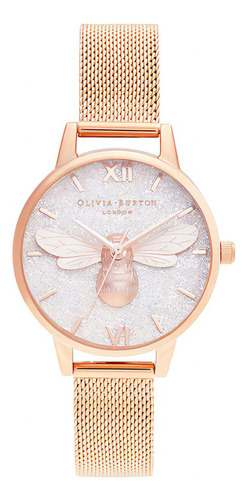 Reloj Olivia Burton Dama Color Rosa Ob16fb04 - S007