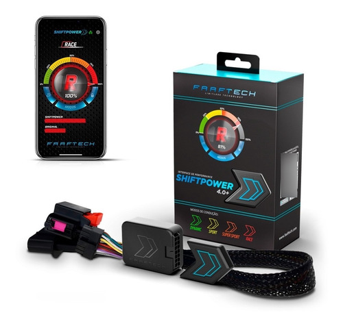 Módulo Acelerador Pedal Shiftpower Bluetooth