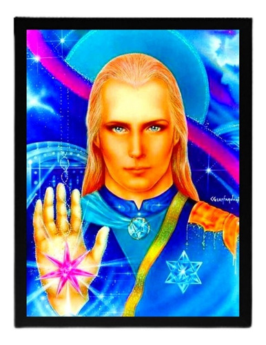 Quadro Decorativo Ashtar Sheran Moldurado