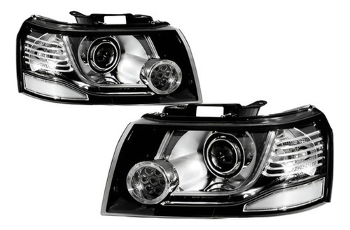 Par Farol Freelander 2 2006 A 2013 D3s C/ Led Crom. 12 Pinos