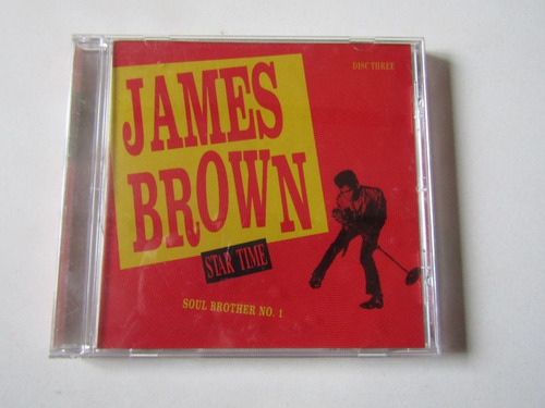 Cd James Brown Star Time Polydor U.s.a. 1991 Impecable.