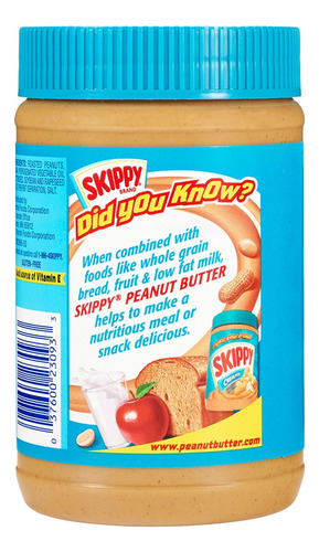 Skippy Crema De Cacahuate Cremoso 462g