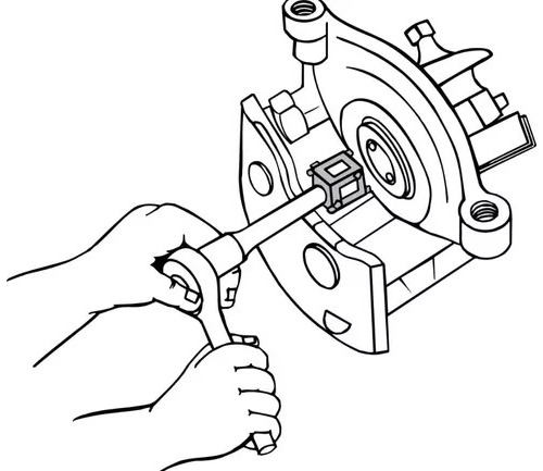 Cubo Extraccion Y Girar Piston De Freno Caliper Trasero