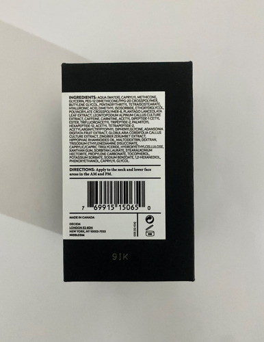 Cuidado Facial Neck Elasticity Catalyst 50 Ml Niod 3unidades Tipo de piel Normal