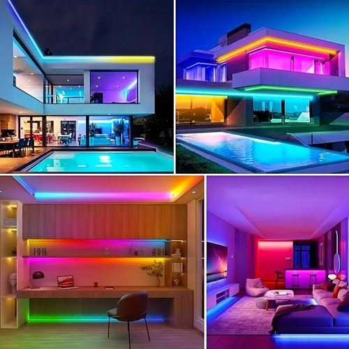 Luces Led Rgb Neon Usb, Control Remoto 20key,ip65 ,para Sala
