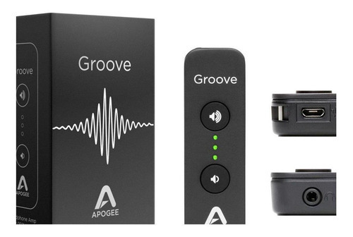 Apogee Groove Usb Dac Y Amplificador De Auriculares Color Negro NA