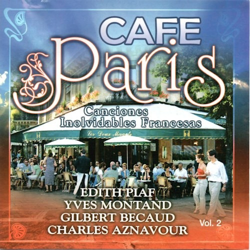 Cafe Paris Vol 2 - E. Piaf - J. Brel Y Otros  ( Cd / Nuevo )