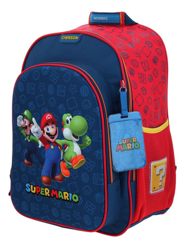 Mochila Grande Chenson Mario Bros Yoshi Gronshi
