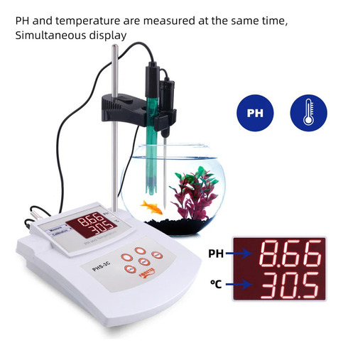 Potenciómetro De Escritorio, Medidor De Ph Y Temperatura