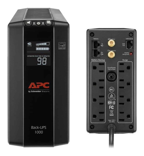 Ups Apc Regulador De Voltaje Pro Bx 1000 Va 8 Salidas Smart