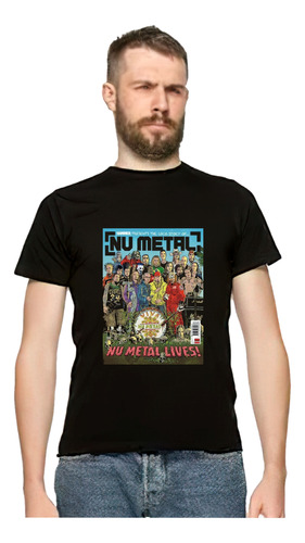 Playera Nu Metal Rock Slipknot Limp Bizkit System Punch