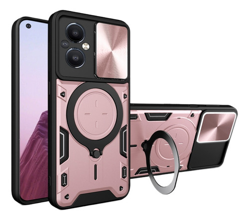 Funda Con Soporte Magnético Para Oppo Reno 7 Lite