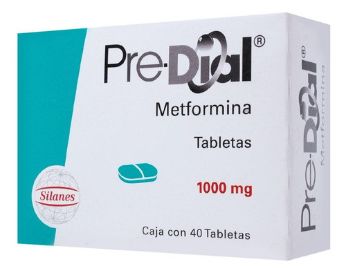 Predial Tabletas 1000 Mg, 40 Tabletas