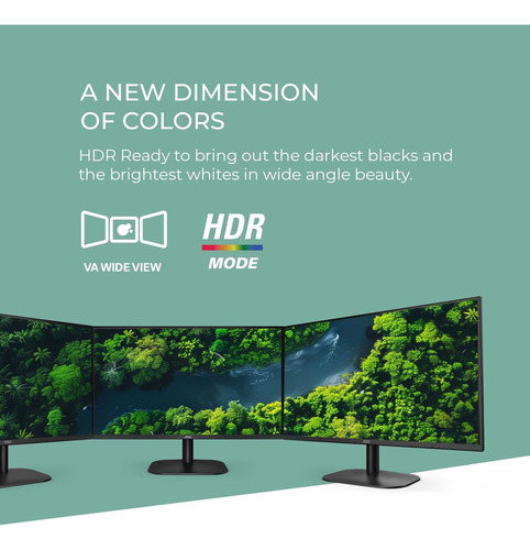 Monitor Ips Sin Marco Aoc 24b2h2 24, Fhd 1920x1080, 100 H...