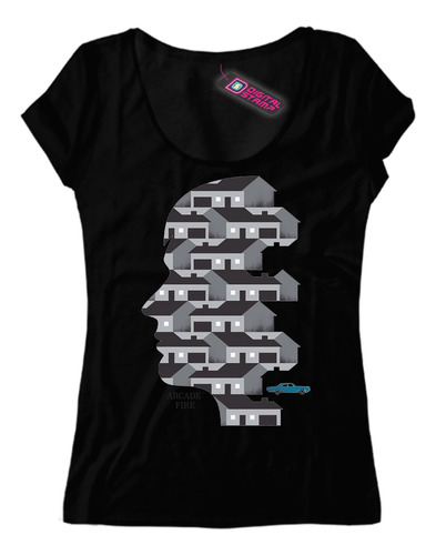 Remera Mujer The Arcade Fire Rp33 Dtg Premium