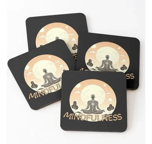 Set Posavasos Mindfulness Un Camino Hacia La Paz Interior Ca | MercadoLibre