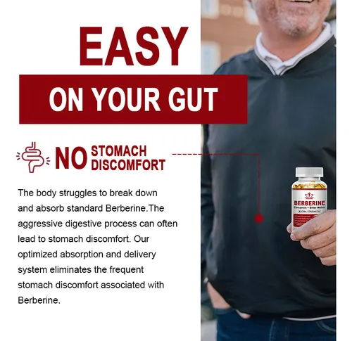 Suplemento Berberina Suplemento Reduce El Colesterol 500mg