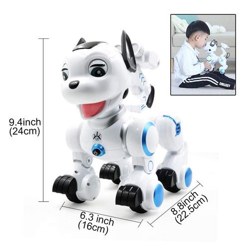 Fisca Control Remoto Rc Perro Robótico Interactivo Inteligen