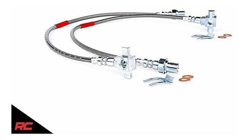 Áspera País 89340s Extended Inoxidable Freno Primeras Líneas