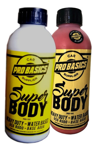 Super Body Gris + Super Body Rojo + Envio Gratis