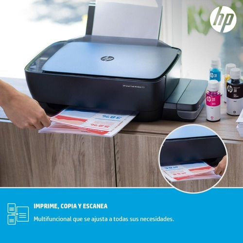 Imagen 9 de 10 de Impresora Multifuncion Hp Gt 415 Color Sistema Continuo Wifi Cuotas Tienda Oficial Hp
