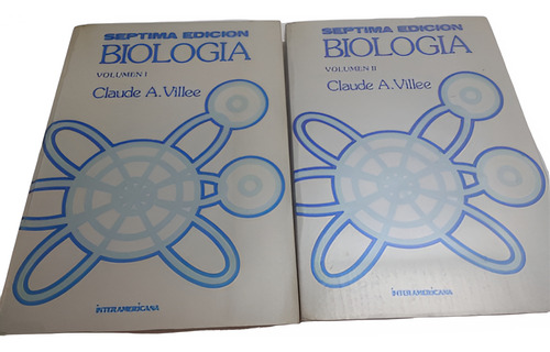 Biología Claude A. Villee Volumen 1 Y 2 - Séptima Edición (Usado)
