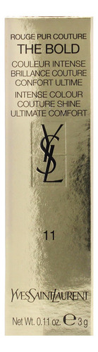 Lápiz labial Rouge Pur Couture The Bold 11 Nu de Yves Saint Laurent