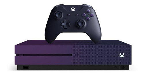 Xbox One S 1tb Edição Limitada Roxo Completo Serial Batendo (Recondicionado)
