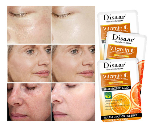 Máscara Facial Vc Essence Hidratante, Iluminadora E Hidratan