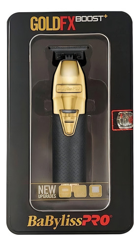 Maquina Goldfx Boost+ Acabamento 127/220V By Roger Cor Preta/dourado