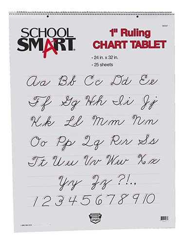 Escuela Inteligente 85327 24 X 32 - 1 Pulgada Gráfico De Lín